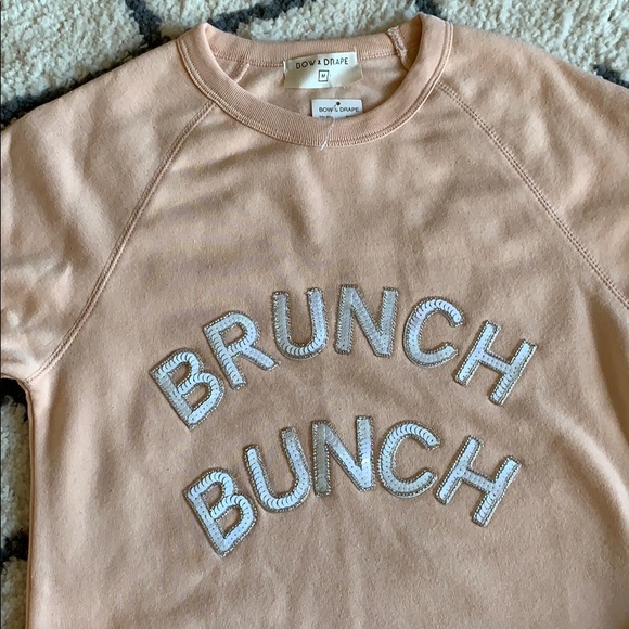 Bow and Drape “Brunch Bunch “ sweatshirt - Picture 4 of 8